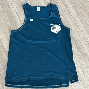 Youth Large Blue/Dark Teal plate Crate Tank Top
